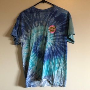 Santa Cruz tie dye t shirt